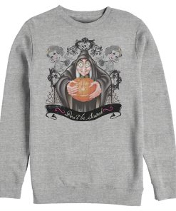 Men’s Snow White and the Seven Dwarfs Evil Queen Pumpkin Sweatshirt