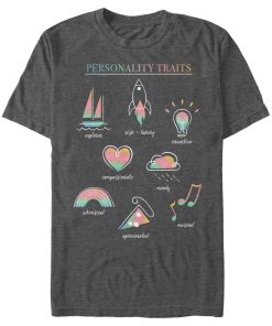 Men’s Soul Personality Book T-Shirt