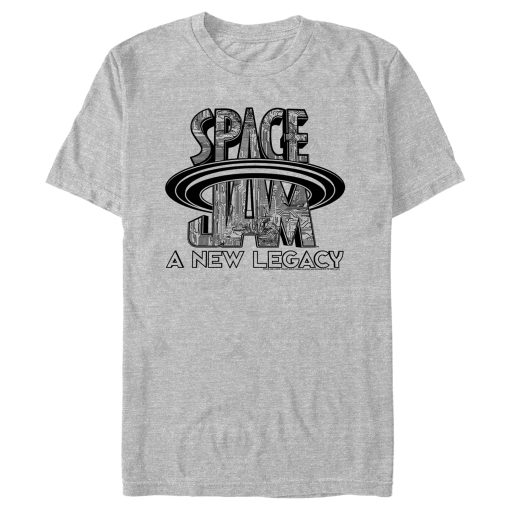 Men’s Space Jam A New Legacy Cyber Logo T-Shirt