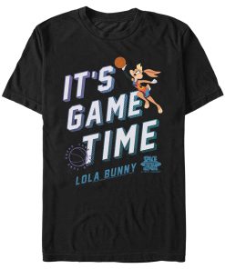 Men’s Space Jam A New Legacy Lola Bunny It’s Game Time T-Shirt