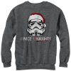 Men’s Star Wars Christmas Stormtrooper Naughty List Sweatshirt