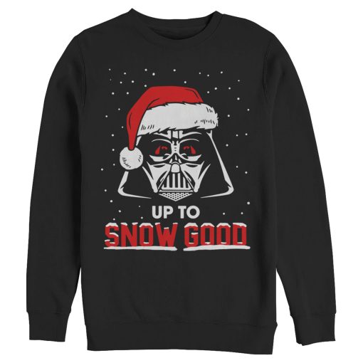 Men’s Star Wars Christmas Vader Snow Good Sweatshirt