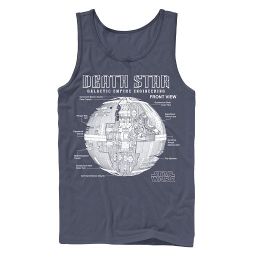 Men’s Star Wars Death Star Galactic Empire Engineering Tank Top