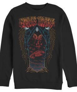Men’s Star Wars Emporer Vader 70’s Rock Band Sweatshirt