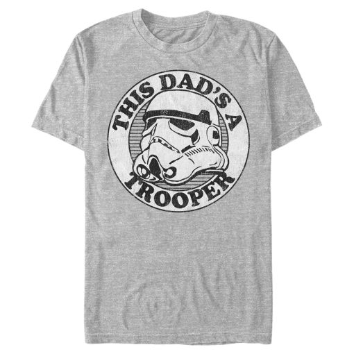 Men’s Star Wars Father’s Day This Dad’s A Trooper T-Shirt