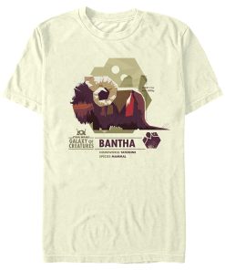 Men’s Star Wars Galaxy of Creatures The Bantha T-Shirt