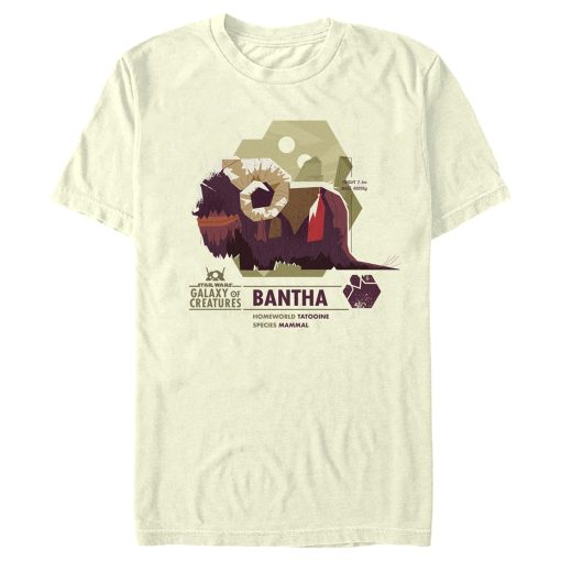 Men’s Star Wars Galaxy of Creatures The Bantha T-Shirt