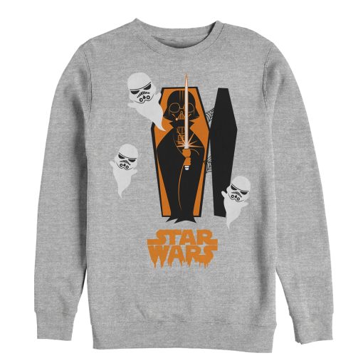 Men’s Star Wars Halloween Darth Vader Coffin Sweatshirt