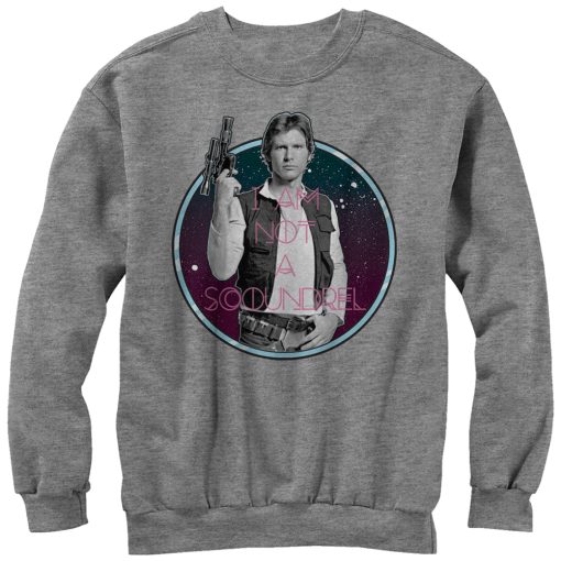 Men’s Star Wars Han Solo Not a Scoundrel Sweatshirt