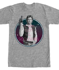 Men’s Star Wars Han Solo Not a Scoundrel T-Shirt