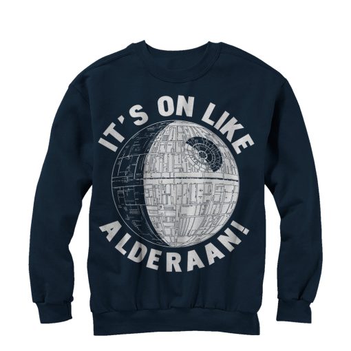 Men’s Star Wars It’s On Like Alderaan Sweatshirt