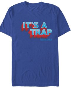 Men’s Star Wars It’s a Trap Ackbar Quote T-Shirt