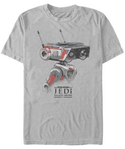 Men’s Star Wars Jedi Fallen Order BD-1 Grunge T-Shirt