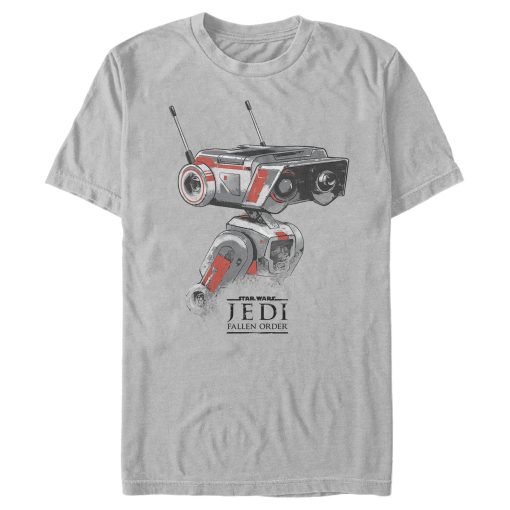 Men’s Star Wars Jedi Fallen Order BD-1 Grunge T-Shirt