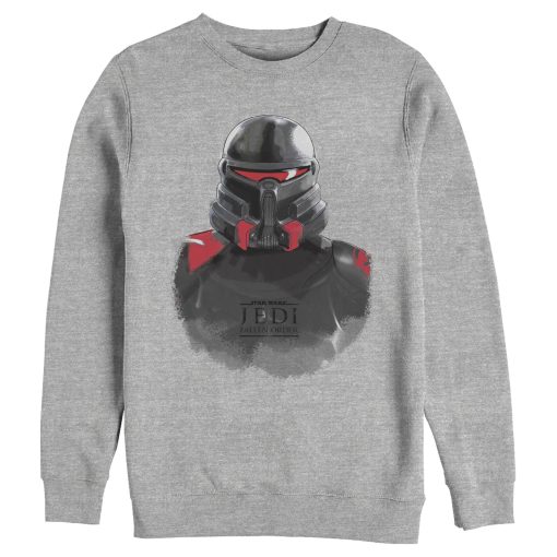 Men’s Star Wars Jedi Fallen Order Purge Trooper Watercolor Sweatshirt