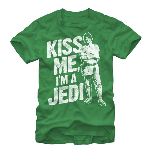 Men’s Star Wars Kiss Me I’m a Jedi T-Shirt