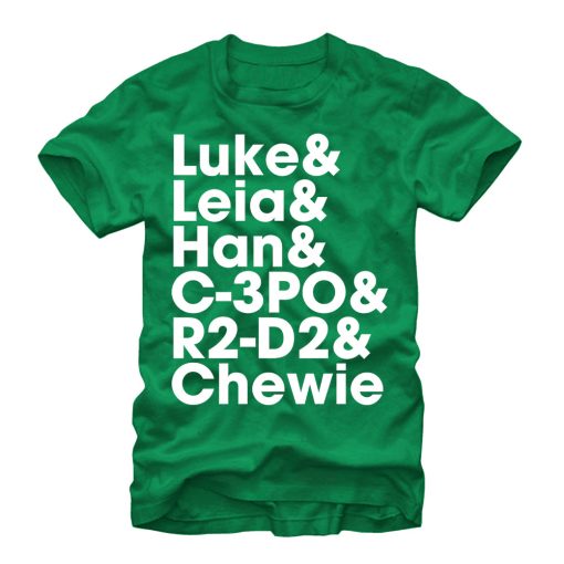 Men’s Star Wars Luke and Leia T-Shirt