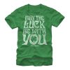 Men’s Star Wars May the Luck Be With You T-Shirt