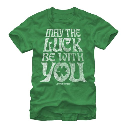 Men’s Star Wars May the Luck Be With You T-Shirt