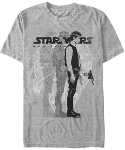 Men’s Star Wars Millennium Falcon Han Solo T-Shirt