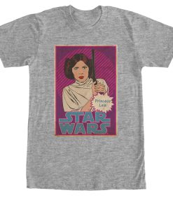 Men’s Star Wars Princess Leia Trading Card T-Shirt
