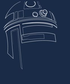 Men’s Star Wars R2-D2 Outline T-Shirt