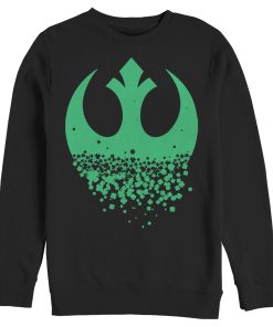 Men’s Star Wars Rebel Symbol Clover Fade Sweatshirt