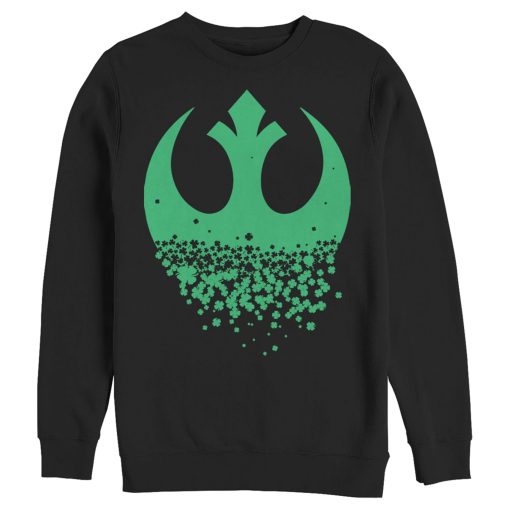 Men’s Star Wars Rebel Symbol Clover Fade Sweatshirt