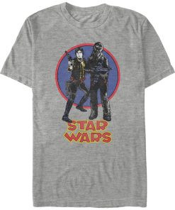 Men’s Star Wars Retro Best Friend Circle T-Shirt