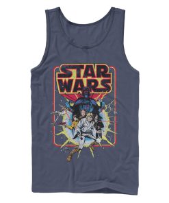 Men’s Star Wars Retro Explosion Tank Top