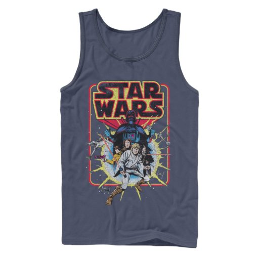 Men’s Star Wars Retro Explosion Tank Top