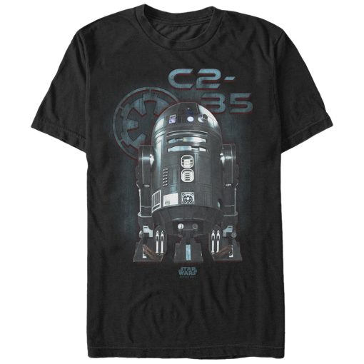 Men’s Star Wars Rogue One C2-B5 Symbol T-Shirt