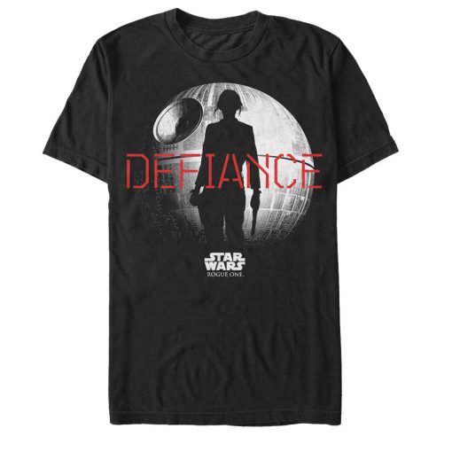 Men’s Star Wars Rogue One Jyn Defiance Silhouette T-Shirt