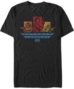 Men’s Star Wars Rogue One Jyn Pao Bistan Panels T-Shirt