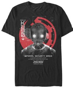 Men’s Star Wars Rogue One K-2SO Imperial Droid T-Shirt