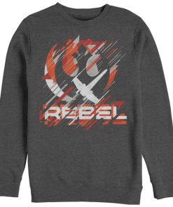 Men’s Star Wars Rogue One Rebel Crest Streaks Sweatshirt