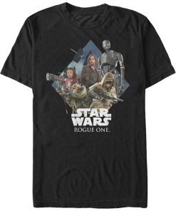 Men’s Star Wars Rogue One Rebel Cube T-Shirt