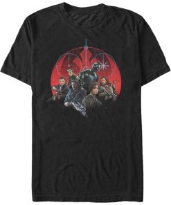 Men’s Star Wars Rogue One Rebel Spy Group Shot T-Shirt