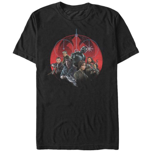 Men’s Star Wars Rogue One Rebel Spy Group Shot T-Shirt