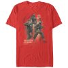 Men’s Star Wars Rogue One Rebel Warriors Pao Bistan K-2SO T-Shirt