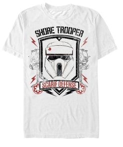 Men’s Star Wars Rogue One Shoretrooper Scarif Defense T-Shirt