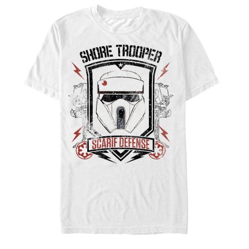 Men’s Star Wars Rogue One Shoretrooper Scarif Defense T-Shirt