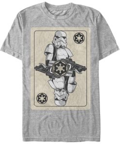 Men’s Star Wars Stormtrooper Playing Card T-Shirt