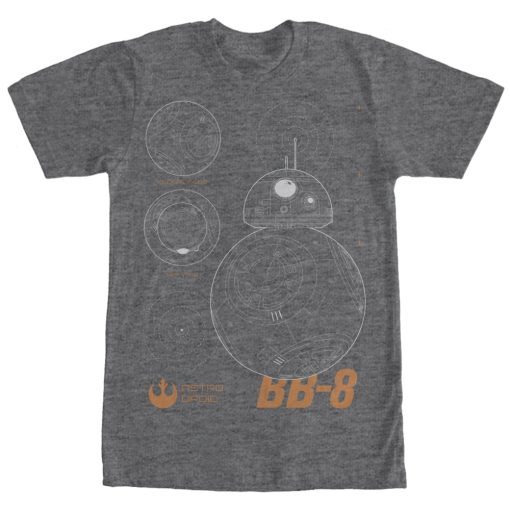 Men’s Star Wars The Force Awakens BB-8 Graphic T-Shirt