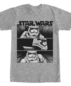 Men’s Star Wars The Force Awakens First Order Stormtrooper Panels T-Shirt