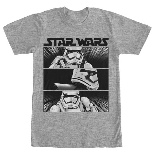 Men’s Star Wars The Force Awakens First Order Stormtrooper Panels T-Shirt