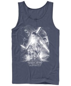 Men’s Star Wars The Force Awakens Poster Tank Top