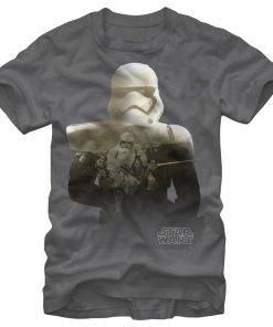 Men’s Star Wars The Force Awakens Stormtroopers Attack T-Shirt