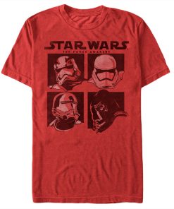 Men’s Star Wars The Force Awakens Stormtroopers and Kylo Ren T-Shirt
