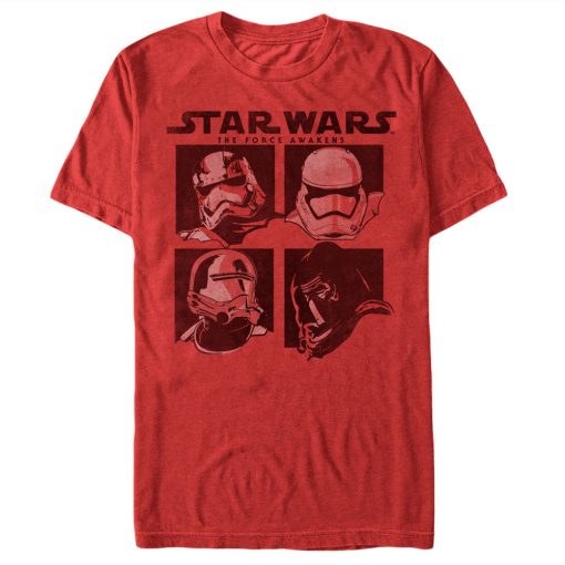 Men’s Star Wars The Force Awakens Stormtroopers and Kylo Ren T-Shirt